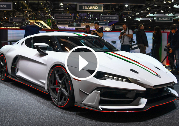 Italdesign Zerouno, la videorecensione al Salone di Ginevra 2017 [Video]