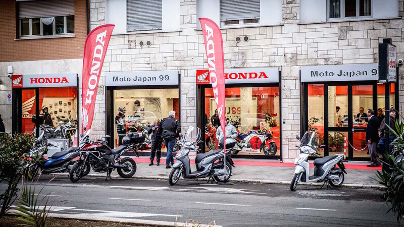 Moto Japan 99: nuova concessionaria Honda a Roma