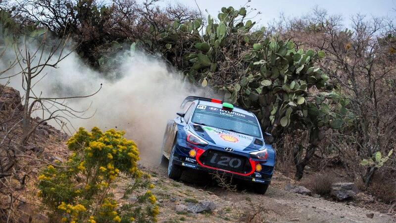 WRC17 Mexico. Grandi programmi. Ma intanto Piove!