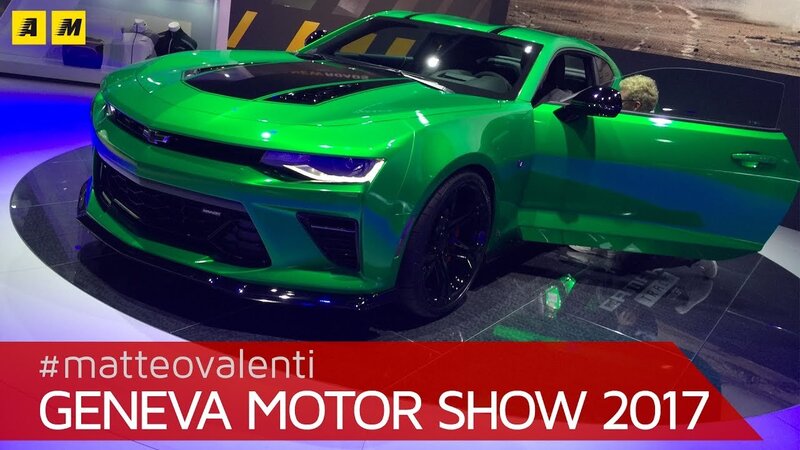 Chevrolet Camaro Track Concept, la videorecensione al Salone di Ginevra 2017 [Video]