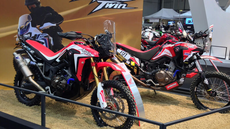 Motodays 2017: Honda Africa Twin Rally, prezzi e foto (Video)