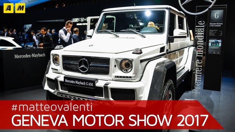 Mercedes Maybach G650 Landaulet, la videorecensione al Salone di Ginevra 2017 [Video]