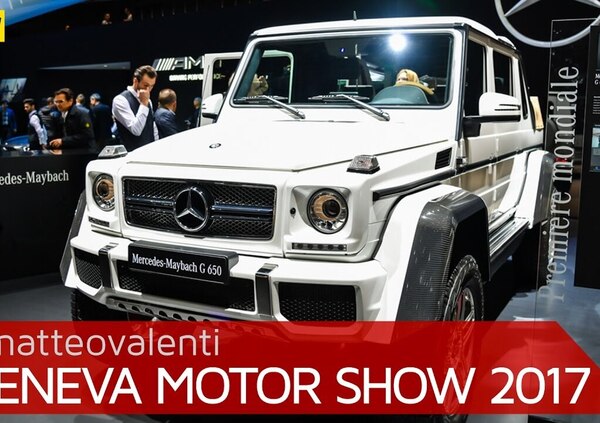 Mercedes Maybach G650 Landaulet, la videorecensione al Salone di Ginevra 2017 [Video]