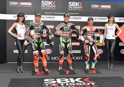 SBK. Rea conquista la Superpole in Thailandia