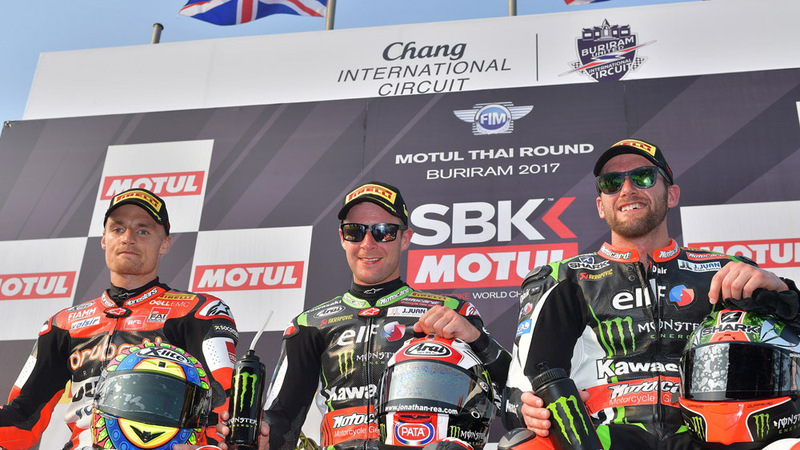 SBK. Rea vince Gara-1 del GP di Thailandia