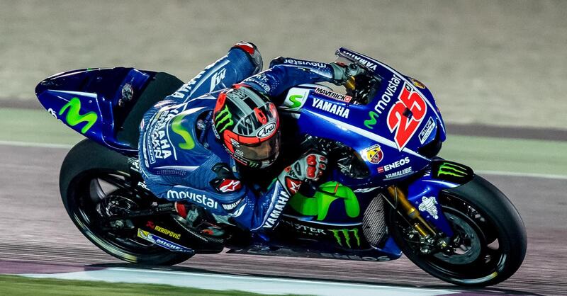 MotoGP 2017. Qatar test, Vi&ntilde;ales &egrave; il pi&ugrave; veloce nel Day2