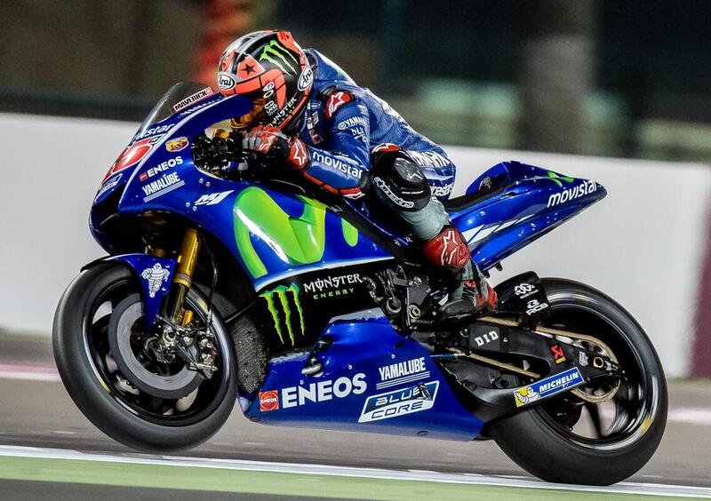 Vi&ntilde;ales domina i test MotoGP 2017 in Qatar