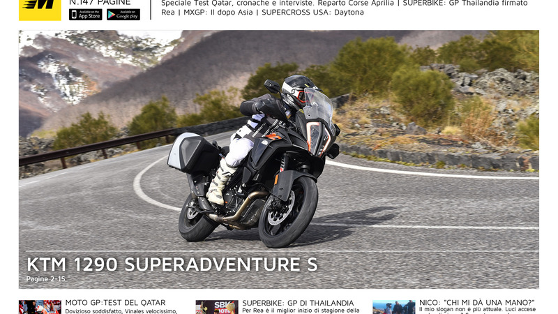 Magazine n&deg;282, scarica e leggi il meglio di Moto.it 