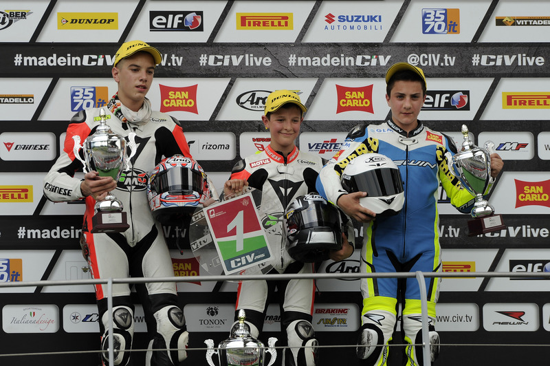 Podio Pre Moto3 250, Mugello