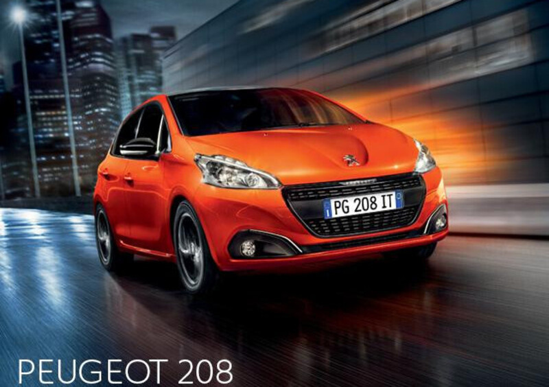 Peugeot 208 con sconto e canone 100 &euro; / mese