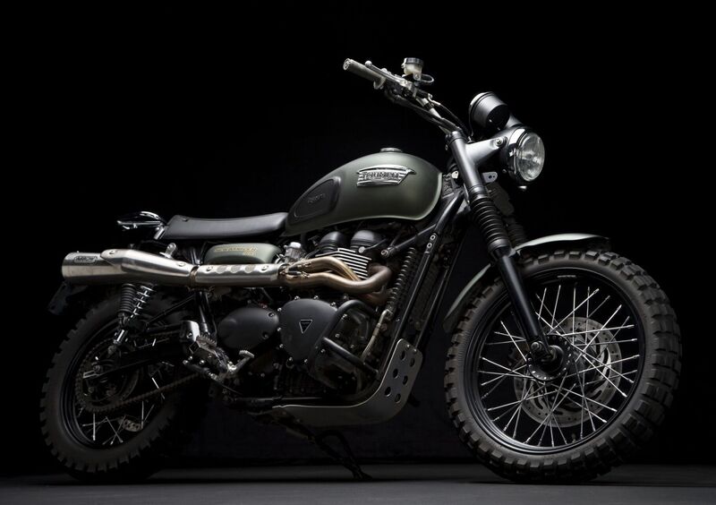 Triumph Scrambler Jurassic World, all&#039;asta contro il cancro