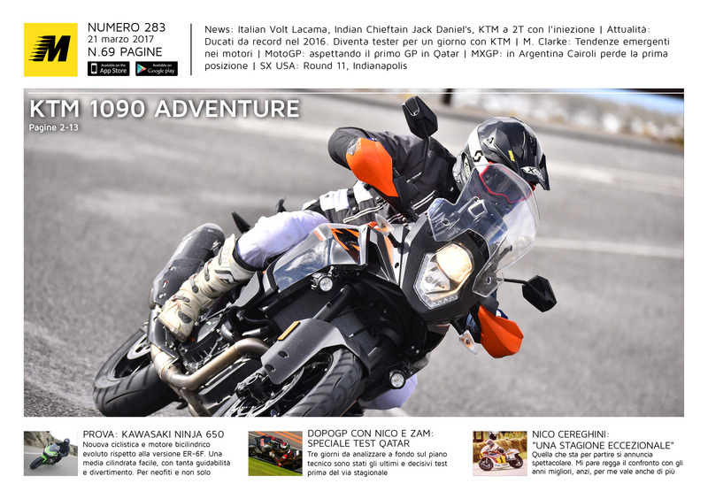 Magazine n&deg;283, scarica e leggi il meglio di Moto.it 