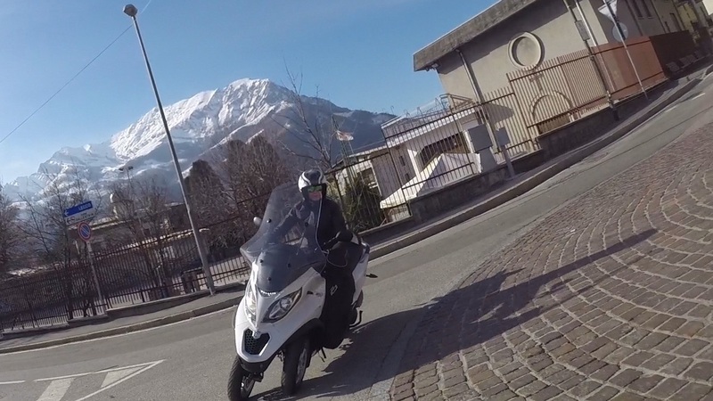 Piaggio MP3 300 LT Sport con accessori invernali