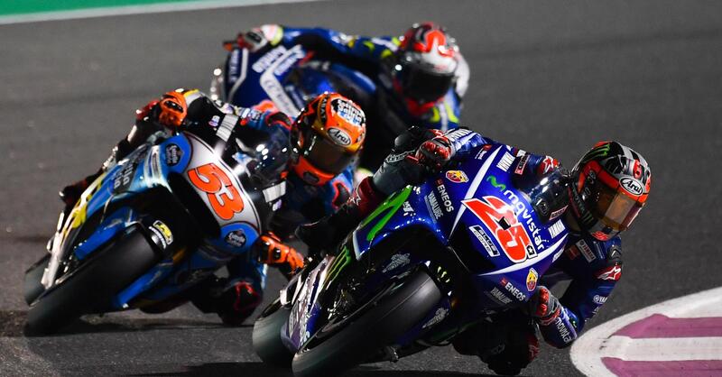 MotoGP 2017. Vi&ntilde;ales: &quot;Che errore, ma sono a posto&quot;