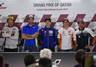 MotoGP 2017. I commenti dei piloti dopo le NON qualifiche del Qatar