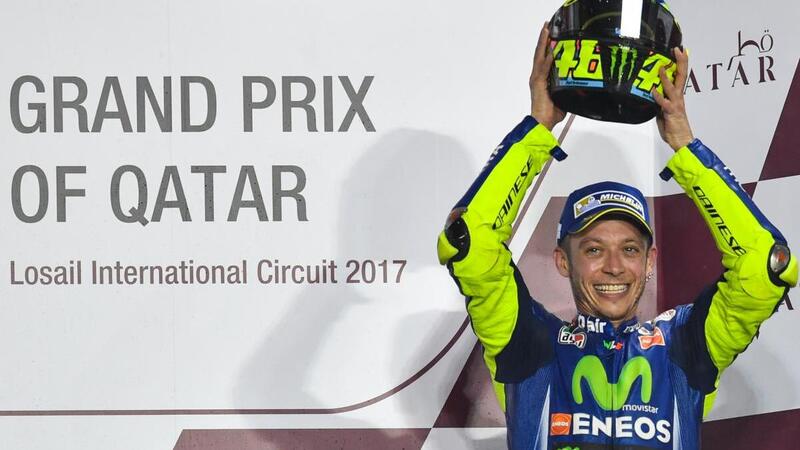 MotoGP 2017. Rossi: &quot;E&#039; stata dura, sono contento&quot;