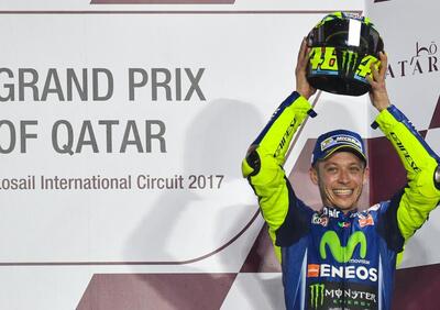 MotoGP 2017. Rossi: E' stata dura, sono contento