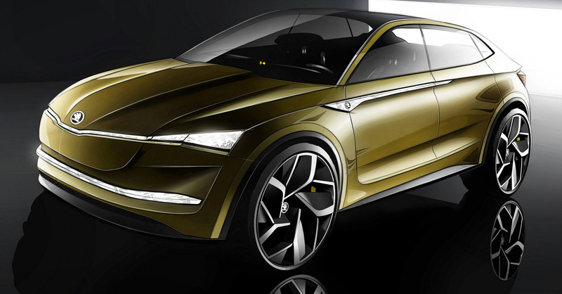 Skoda Vision E concept, le prime immagini