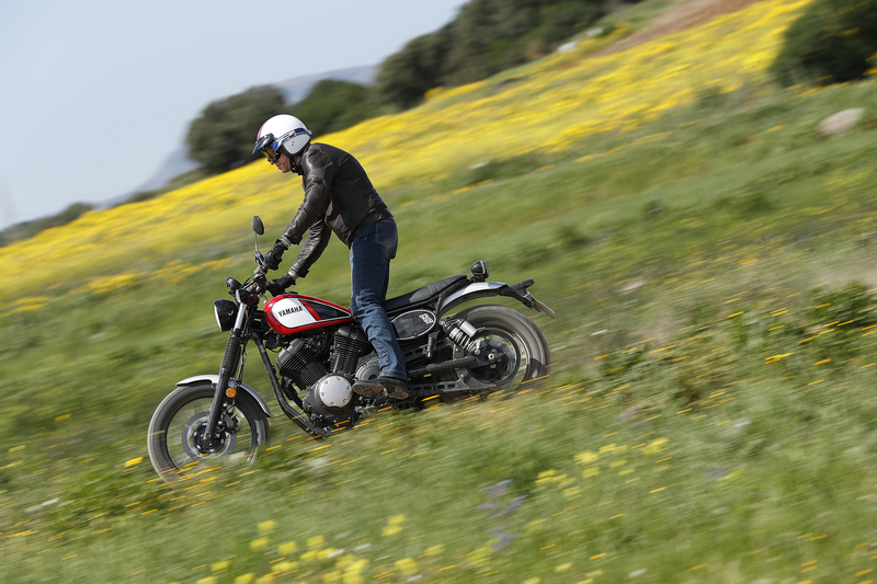 Yamaha SCR950  2017. La scrambler heritage