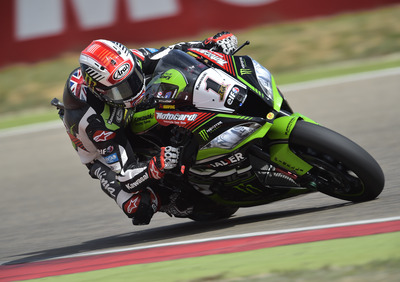 SBK. Jonathan Rea vince Gara-1 ad Aragón