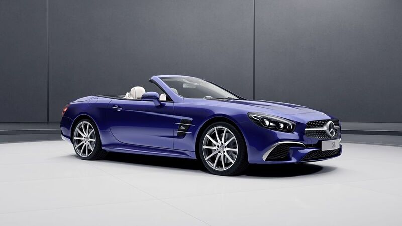 Mercedes SL designo Edition e SLC RedArt Edition 