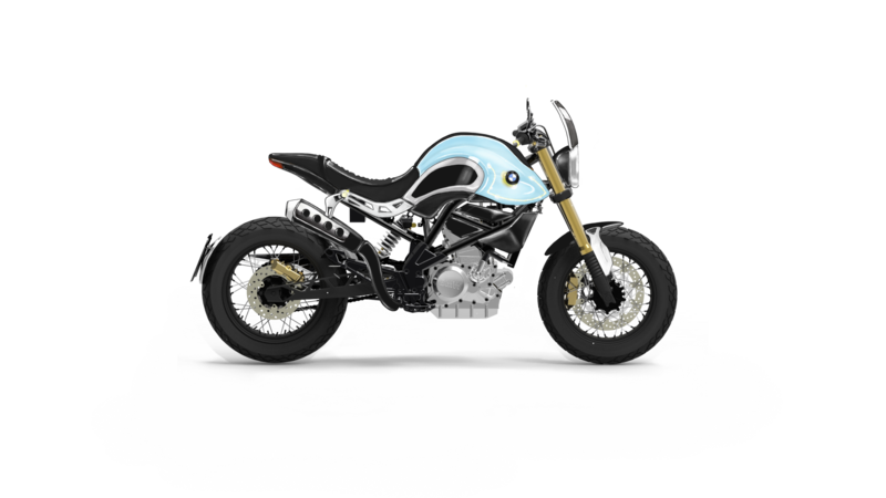 La BMW G310 R rivisitata dagli studenti IED