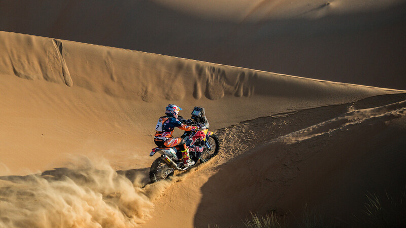 Cross-Country Rally 2017. A Sunderland (KTM) e Al Qassimi, Peugeot, il Rally di Abu Dhabi