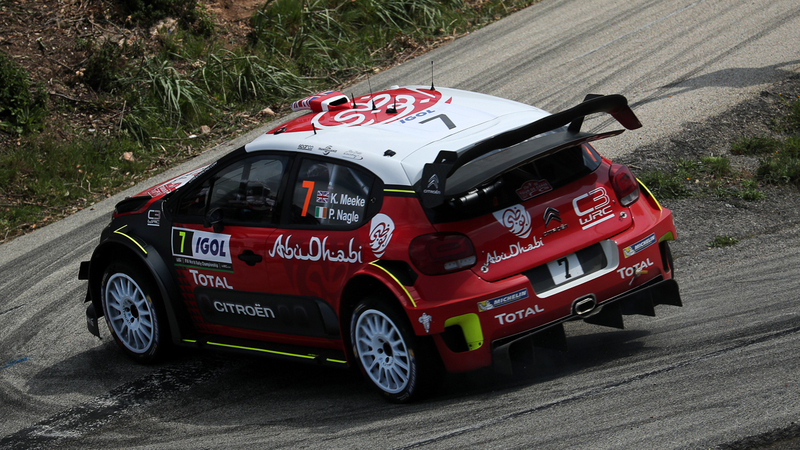 WRC 2017/Citroen. Tour de Corse, Campagna Frustrante. Forza Breen