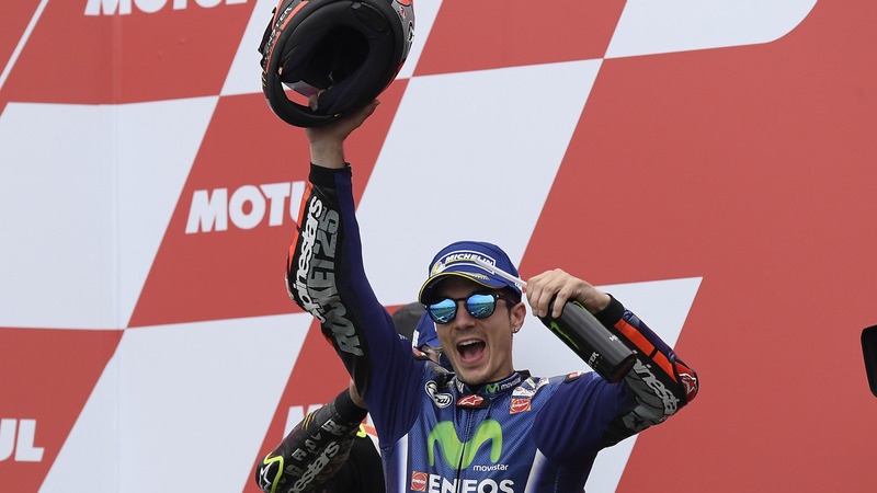 MotoGP 2017. Vi&ntilde;ales: "Potevo battere anche M&aacute;rquez"