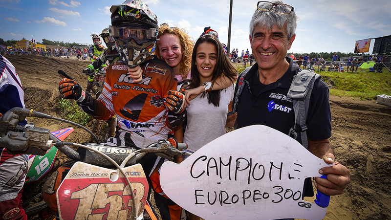 MXGP Lommel 2015. Maddii campione Europeo