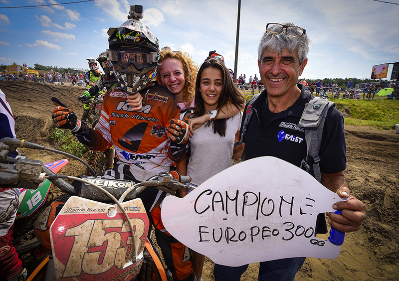 MXGP Lommel 2015. Maddii campione Europeo