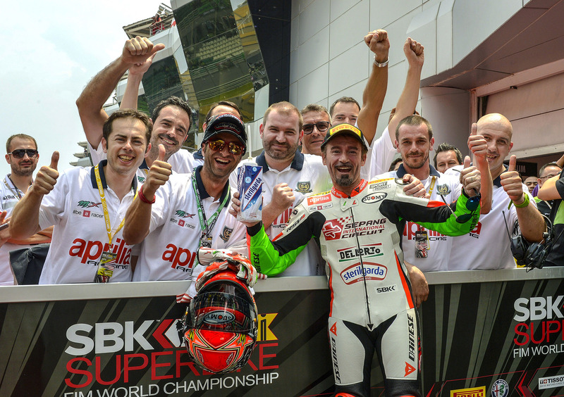 SBK, Sepang 2015. Biaggi: &ldquo;La nostra &egrave; una squadra di vecchie volpi&rdquo;