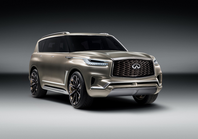 Infiniti QX80 Monograph, lusso giapponese per l&#039;America