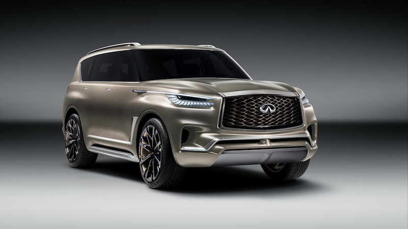 Infiniti QX80 Monograph, lusso giapponese per l&#039;America