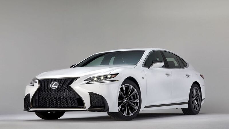 Lexus LS F Sport, debutto al Salone di New York 2017