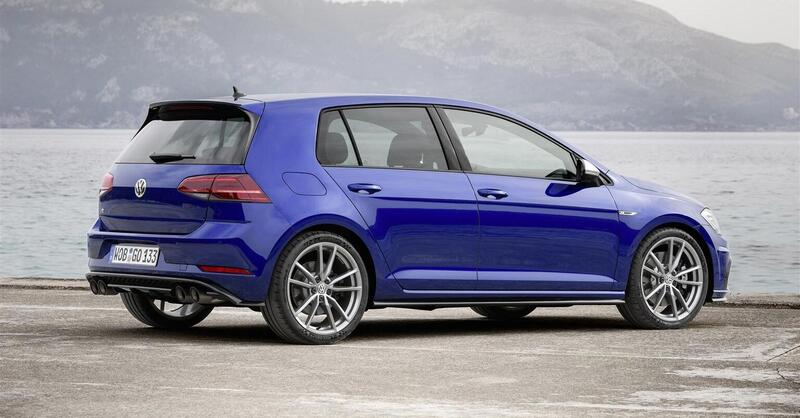 La nuova VW Golf R 2017 con finiture sportive dedicate