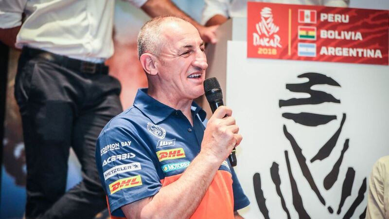 Dakar 2018: la presentazione di Milano. L&#039;intervista a Gi&ograve; Sala