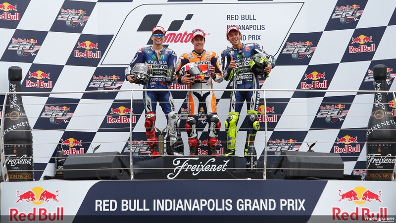 MotoGP 2015. Marquez, Rossi e Lorenzo pronti per Indianapolis