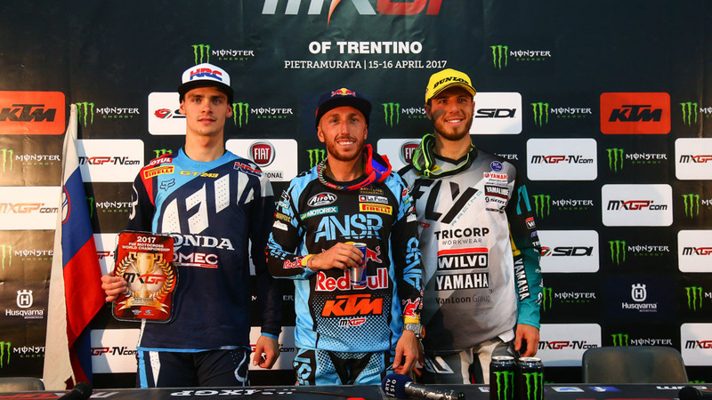 MXGP. Le interviste del GP del Trentino