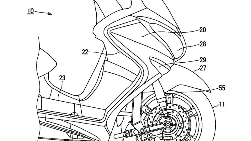 Suzuki 2WD. Brevetto della ruota anteriore motrice