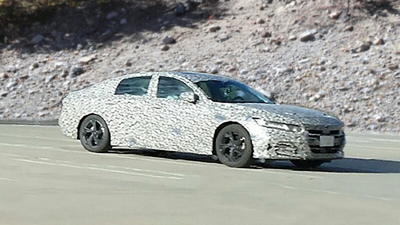 2018 Honda Accord: new pics