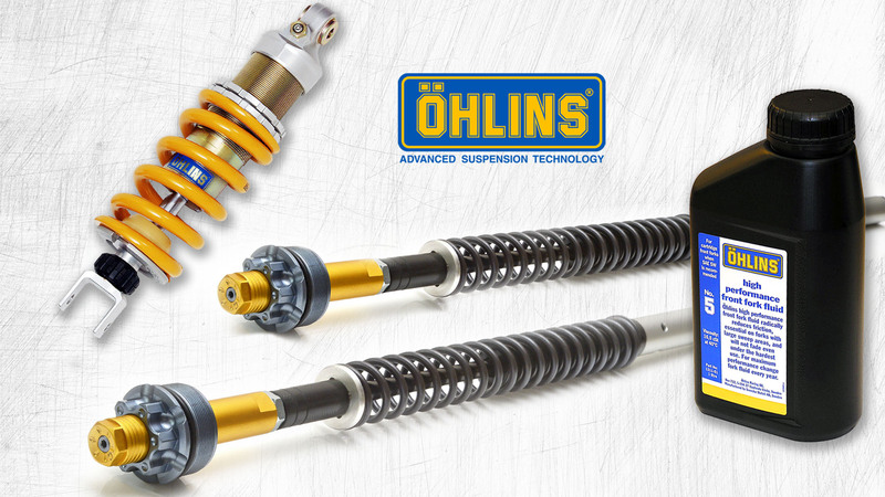 Andreani: kit  &Ouml;hlins Advances per naked e sportive