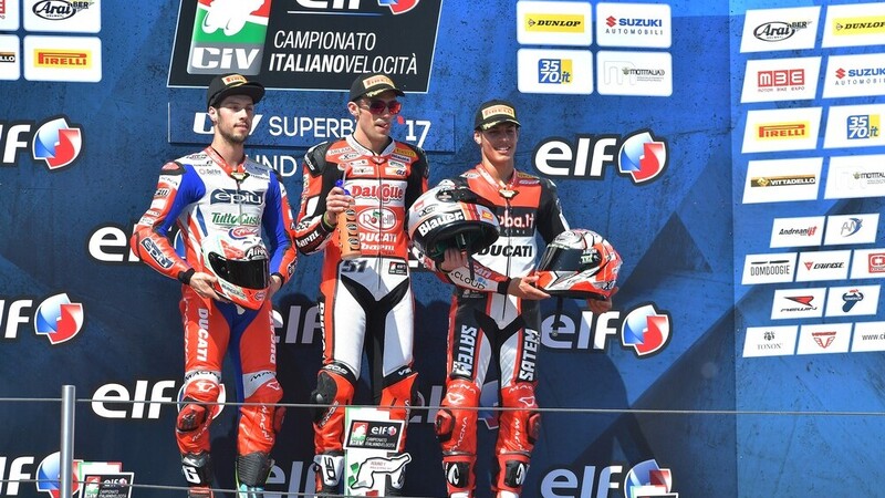 CIV, Imola. Doppiette per Pirro in SBK e Mazzola in SS300 