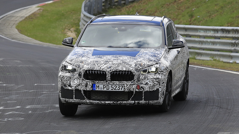 BMW X2, al Ring i collaudi per la nuova X