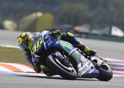 MotoGP 2015, GP di Brno. Rossi: Sono deluso, manca velocità