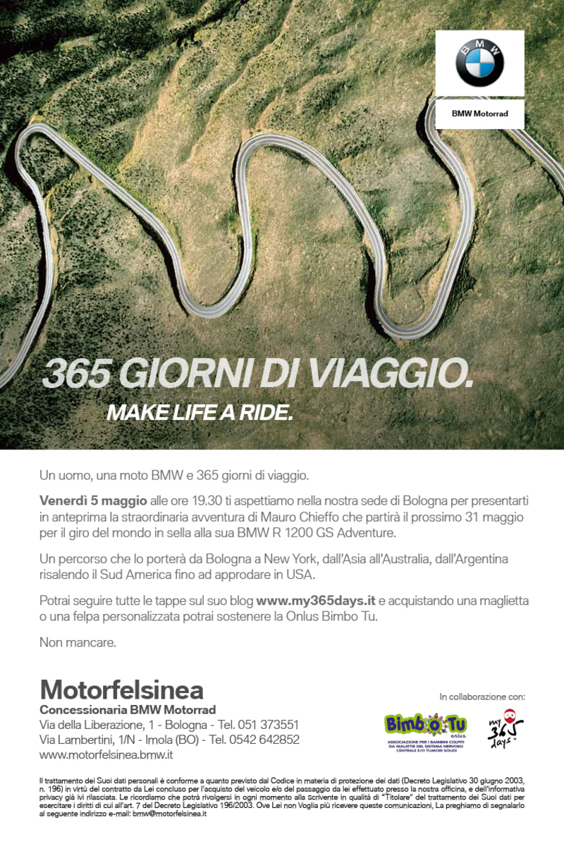 My365days: appuntamento da MotorFelsinea