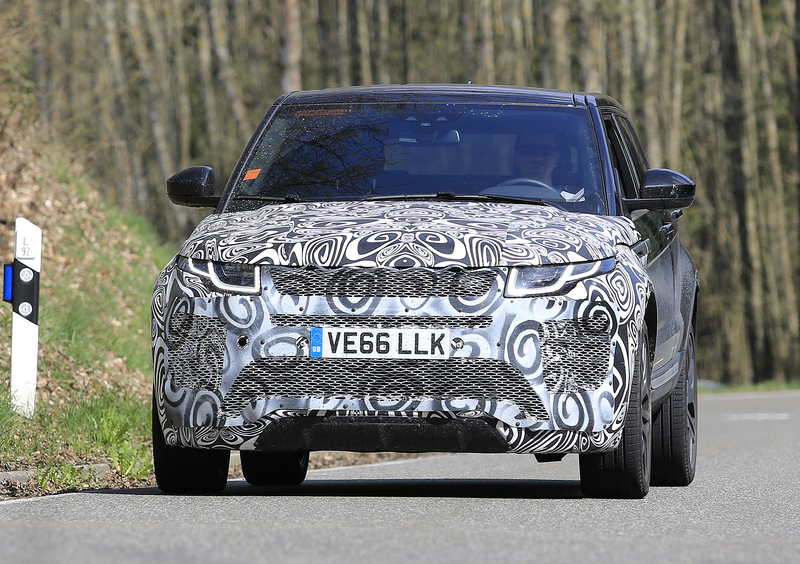 Range Rover Evoque: le foto spia