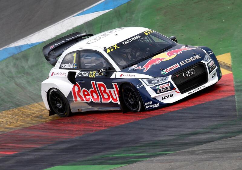 Mondiale Rallycross. Ekstrom (Audi), e Fanno 3