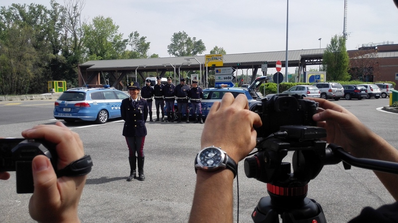 La dottoressa Federica Deledda ripresa durante i controlli realizzati con Moto.it 